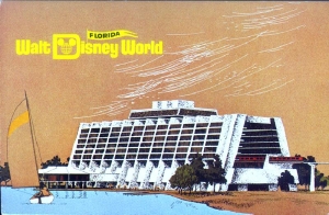 Contemporary Resort Postcard