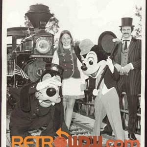 Fort Wilderness Railroad Golden Spike Ceremony