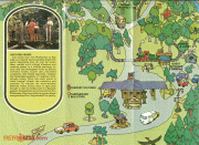Fort Wilderness Guide Map Featuring Railroad