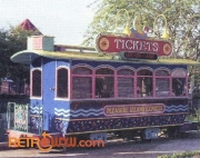 FWRR Car used as Pleasure Island Ticket Booth