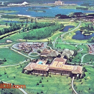 Aerial View of Golf Resort