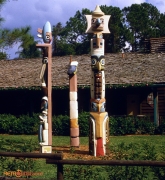Fort Wilderness Totem Poles 1982