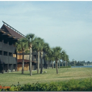 Polynesian Village Resort Exterior Space Mountain