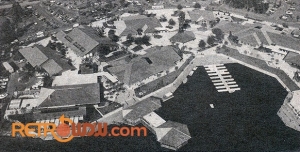 Aerial of Village Lake Buena Vista Shopping Village