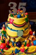 EPCOT35 Birthday Cake