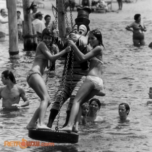 Mouseketeers Lisa Welchel and Allison Fonte Oct 1977