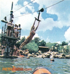 River Country 1977 - Cable Ride