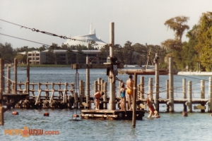 River Country looking out toward Bay Lake