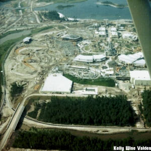 Aerial MK Construction View