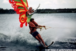 Waterskiing show