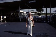 Exit-Only-Sign-at-TTC-Above-Stylish-Woman-WDW-1976