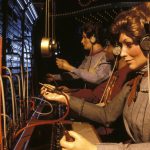 Closeup of the Telephone Operator Scene - Spaceship Earth