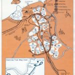 1978 Map of Fort Wilderness and Fort Wilderness Railroad route