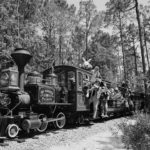 Fort Wilderness Railroad Locomotive with Disney Characters