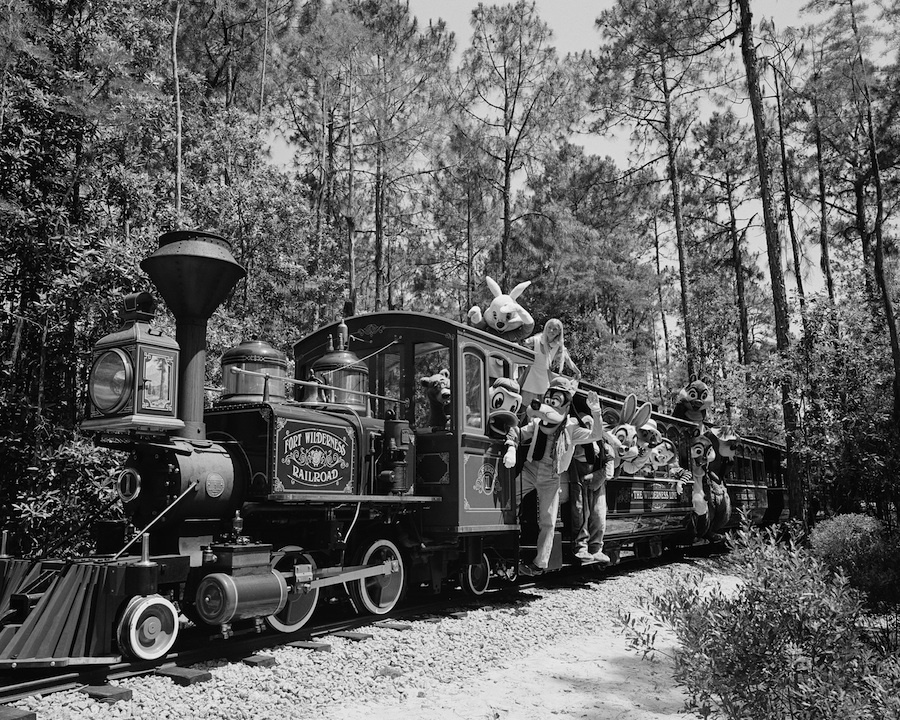 Fort Wilderness Railroad Locomotive with Disney Characters