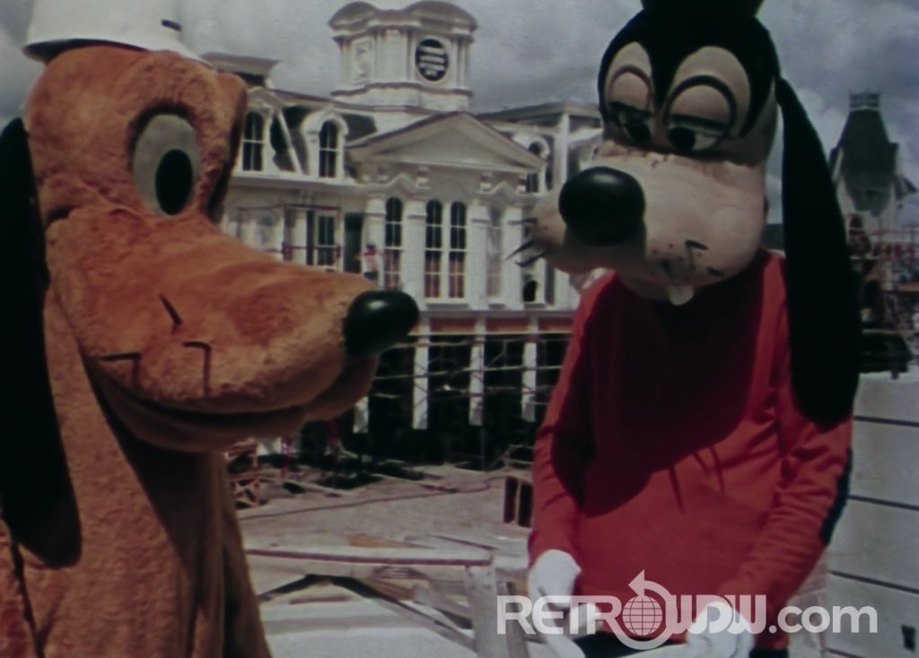 Pluto and Goofy from the restored Project Florida Film