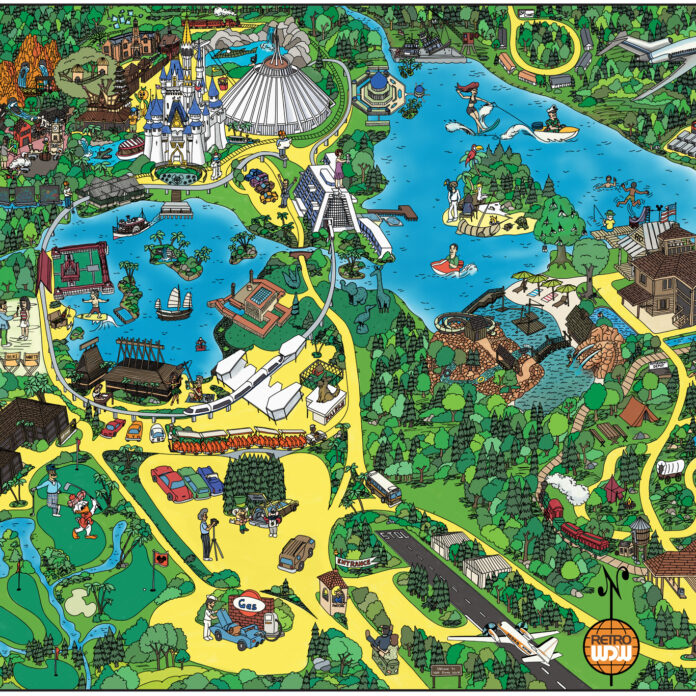 The Vacation Kingdom of the World Map Guide